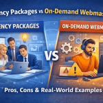 agency packages vs on-demand webmaster