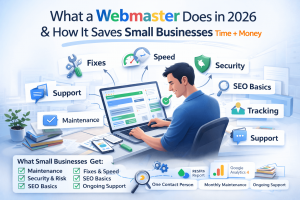 what does a webmaster do