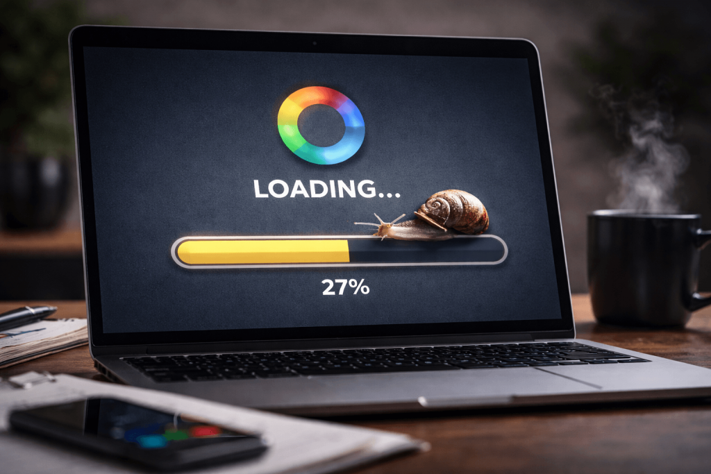A slow website can quietly hurt conversions.