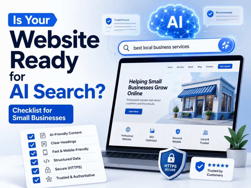AI search checklist for small business