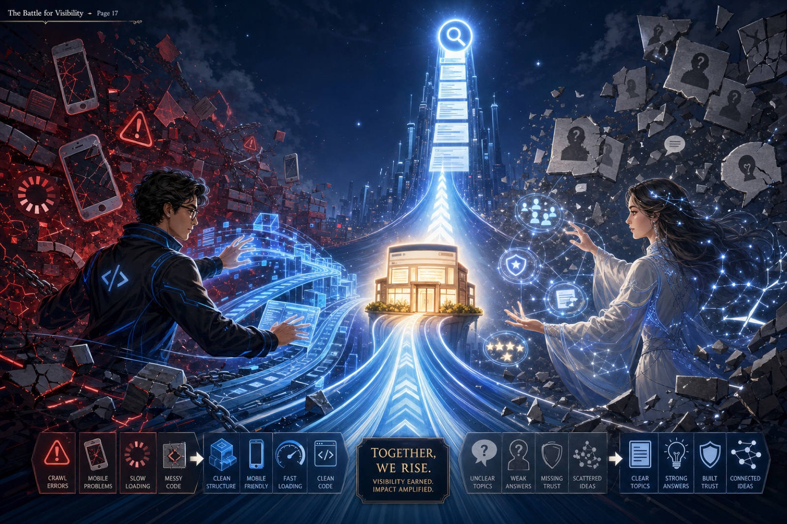 Codex and Mira transform technical and meaning chaos into a rising visibility path.
